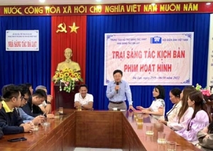 Bế mạc Trại sáng tác kịch bản phim hoạt hình 2022 tại Đà Lạt