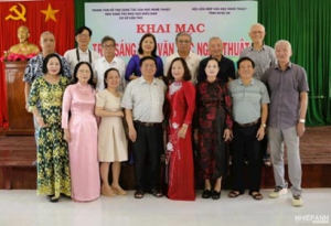 Hội Li&ecirc;n hiệp Văn học Nghệ thuật Nghệ An khai mạc Trại s&aacute;ng t&aacute;c VHNT tại Cần Thơ