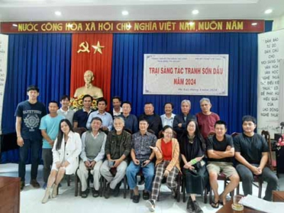 Khai mạc Trại sáng tác Mỹ thuật Việt Nam 2024 tại Đại Lải và Trại sáng tác tranh sơn dầu 2024 tại Đà Lạt.