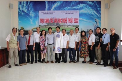 Khai mạc Trại sáng tác văn học nghệ thuật Ninh Thuận 2022 tại Đà Nẵng