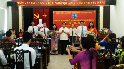 Đại hội Đảng bộ Trung tâm Hỗ trợ sáng tác văn học nghệ thuật nhiệm kỳ 2020 - 2025