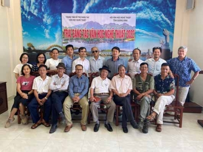 Khai mạc Trại sáng tác văn học nghệ thuật Quảng Bình 2022 tại Đà Nẵng
