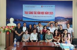 Hội Nhà văn Việt Nam bế mạc Trại sáng tác văn học Đà Nẵng 2025