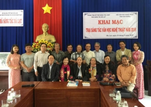 Khai mạc Trại sáng tác văn học nghệ thuật Hải Dương 2019 tại Đà Lạt