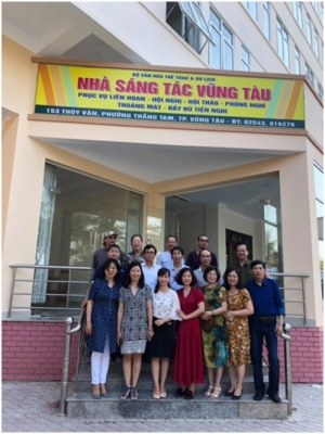 Khai mạc Trại sáng tác văn học nghệ thuật Hải Phòng 2019 tại Nhà sáng tác Vũng Tàu