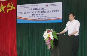 Khai mạc Trại sáng tác kịch bản sân khấu Nha Trang 2021