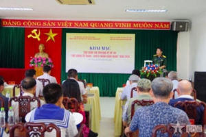 Khai mạc Trại sáng tác văn học về đề tài “Lực lượng vũ trang - Chiến tranh cách mạng” tại Khánh Hoà