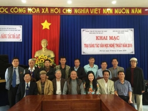 Khai mạc Trại sáng tác văn học nghệ thuật Vĩnh Phúc 2019 tại Đà Lạt