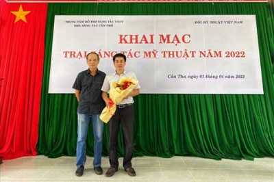 Khai mạc Trại sáng tác Mỹ thuật Việt Nam 2022 tại Cần Thơ
