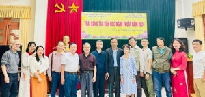 Khai mạc Trại sáng tác văn học nghệ thuật Đà Nẵng 2024 tại Đại Lải