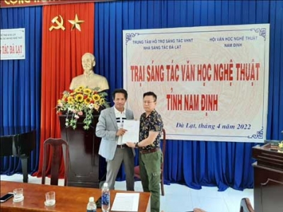 Kết thúc Trại sáng tác văn học nghệ thuật Nam Định 2022 tại Đà Lạt