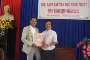 Bế mạc Trại sáng tác Bình Định 2025 tại Đà Lạt