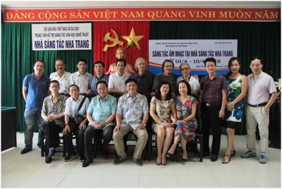 Trại sáng tác Âm nhạc Hà Nội tại Nhà sáng tác Nha Trang