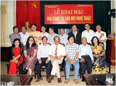 Khai mạc Trại sáng tác văn học nghệ thuật tỉnh Lâm Đồng tại Đại Lải