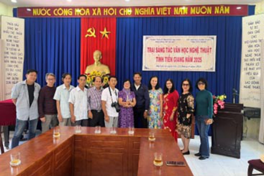 Khai mạc Trại sáng tác văn học nghệ thuật Tiền Giang 2025 tại Đà Lạt