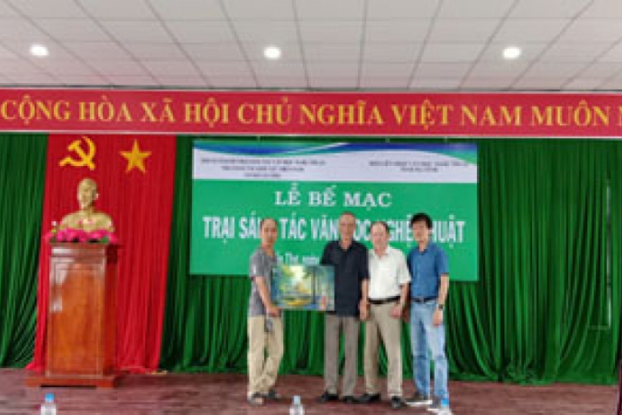 Bế mạc Trại sáng tác văn học nghệ thuật Hà Tĩnh 2025 tại Cần Thơ