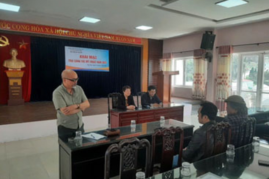 Khai mạc Trại sáng tác Mỹ thuật Việt Nam – khu vực phía Bắc 2025