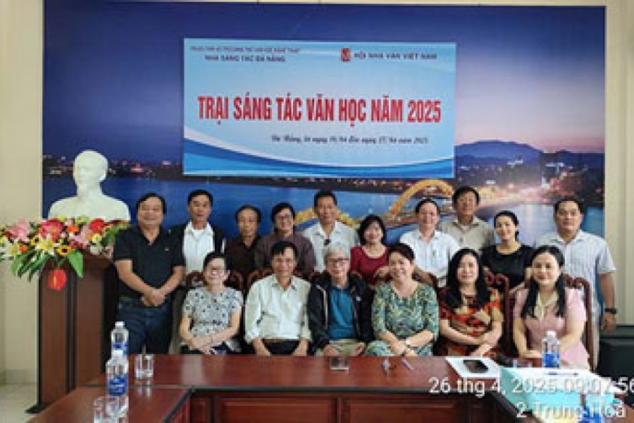 Hội Nhà văn Việt Nam bế mạc Trại sáng tác văn học Đà Nẵng 2025