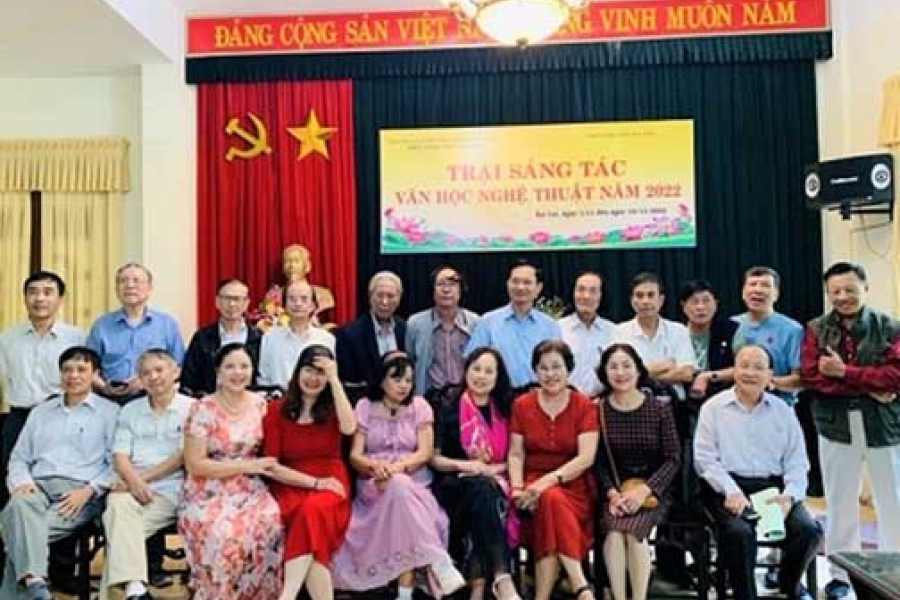 Bế mạc Trại sáng tác văn học Hà Nội 2022 tại Đại Lải