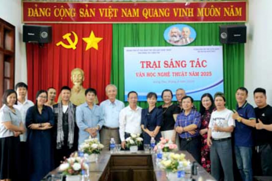 Hội Văn học nghệ thuật Tuyên Quang mở trại sáng tác 2025 tại Vũng Tàu