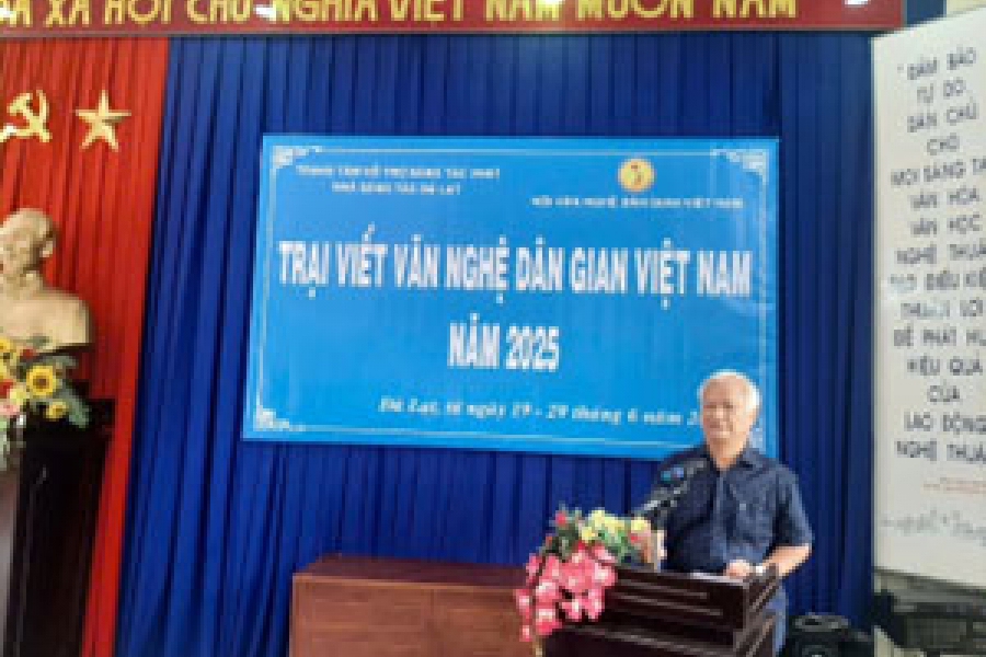 Khai mạc Trại sáng tác Văn nghệ dân gian 2025 tại Đà Lạt